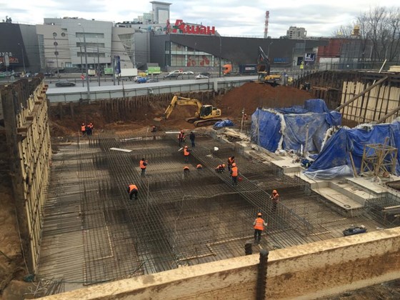 г. Москва: Cтроительство гостиницы Hilton Garden Inn Krasnoselskaya