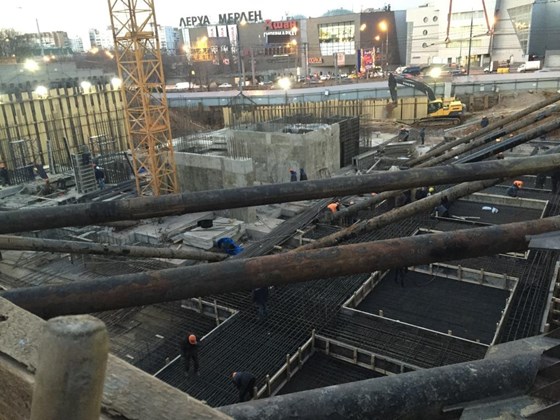 г. Москва: Cтроительство гостиницы Hilton Garden Inn Krasnoselskaya