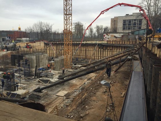 г. Москва: Cтроительство гостиницы Hilton Garden Inn Krasnoselskaya