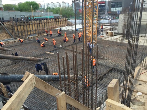 г. Москва: Cтроительство гостиницы Hilton Garden Inn Krasnoselskaya