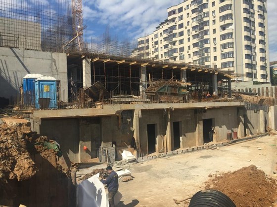 г. Москва: Cтроительство гостиницы Hilton Garden Inn Krasnoselskaya