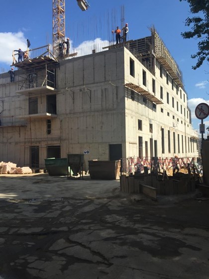 г. Москва: Cтроительство гостиницы Hilton Garden Inn Krasnoselskaya