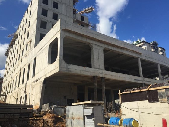 г. Москва: Cтроительство гостиницы Hilton Garden Inn Krasnoselskaya