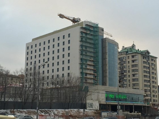 г. Москва: Cтроительство гостиницы Hilton Garden Inn Krasnoselskaya